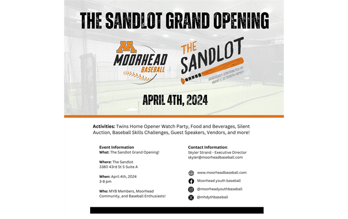 The Sandlot Grand Opening!